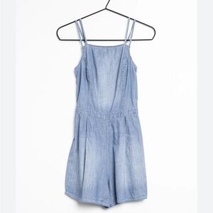 Hollister Romper Blue Light Denim Medium Sleeveless